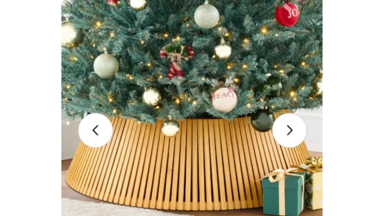 Easy-Assembly Pre-Lit White Spruce Artificial Christmas Tree