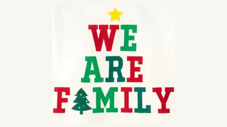 Festive Black Kids Family Santa Squad Cotton Pajamas