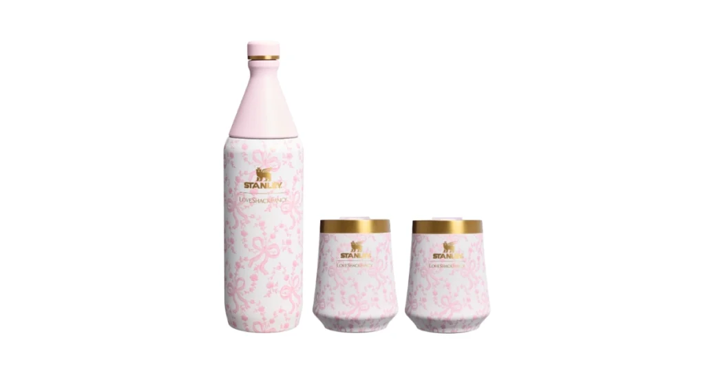 Stanley LoveShackFancy Holiday Reserve Wine Set Elegant & Stylish