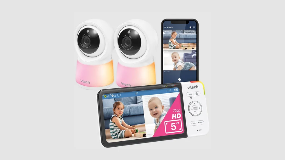 VTech 2 Cameras 5 High Definition 720p Display
