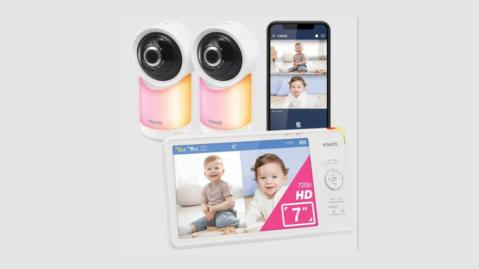 VTech 2 Cameras 7 High Definition 720p Display